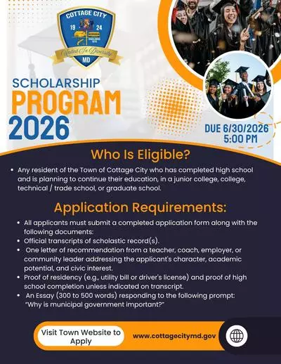 2026 Cottage City Scholarship Announcement