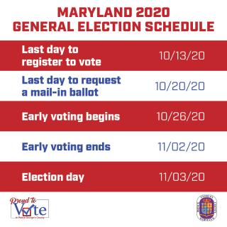 General Election Schedule