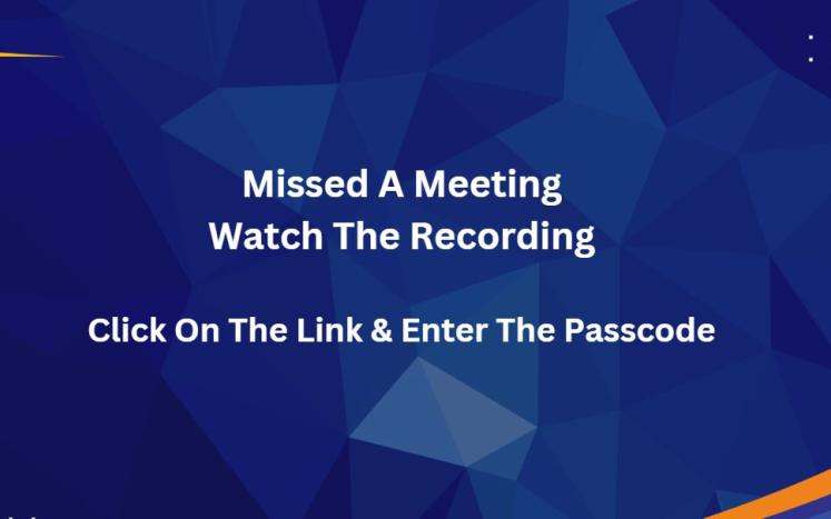 Missed A Meeting